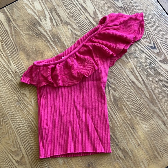 One Shoulder Tank - Picture 3 of 3